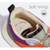 imageLUCKY STEP Womens Fashion Cusual Sneakers Platform Classic Leopard Walking Tennis Travel Shoes Chunky Colorful Lifestyle SneakersDk GreenPurple