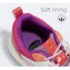 imageLUCKY STEP Womens Fashion Cusual Sneakers Platform Classic Leopard Walking Tennis Travel Shoes Chunky Colorful Lifestyle SneakersHot Pink