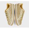 imageLUCKY STEP Womens Platform Glitter Sneakers  Sparkly Bling Shiny Dressy Bedazzled Wedding Bridal Fashion Walking ShoesGold