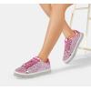 imageLUCKY STEP Womens Platform Glitter Sneakers  Sparkly Bling Shiny Dressy Bedazzled Wedding Bridal Fashion Walking ShoesHot PinkMulti