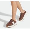 imageLUCKY STEP Womens Star Platform Sneakers Fashion Chunky Retro Trendy Casual Tennis Running Trainning Walking ShoesDark Brown