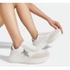 imageLUCKY STEP Womens Star Platform Sneakers Fashion Chunky Retro Trendy Casual Tennis Running Trainning Walking ShoesWhiteGrey