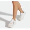 imageLUCKY STEP Womens Star Platform Sneakers Fashion Chunky Retro Trendy Casual Tennis Running Trainning Walking ShoesWhiteGrey