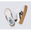 imageLUCKY STEP Womens Platform Gum Thick Sole Fashion Sneakers Classic Retro Rubber Low Top Casual Tennis Skate Walking ShoesWhiteBlack