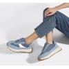 imageLUCKY STEP Womens Platform Retro Sneakers Classic Trainers Casual Footwear Tennis Running Chunky Laceup Stylish Walking ShoesDenim Blue