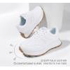 imageLUCKY STEP Womens Platform Retro Sneakers Classic Trainers Casual Footwear Tennis Running Chunky Laceup Stylish Walking ShoesWhite
