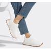 imageLUCKY STEP Womens Platform Retro Sneakers Classic Trainers Casual Footwear Tennis Running Chunky Laceup Stylish Walking ShoesWhite