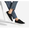 imageLUCKY STEP Womens Chunky Fashion Sneakers High Platform Rhinestone Butterfly Casual Faux Leather Durable Walking Tennis ShoesBlack