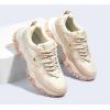 imageLUCKY STEP Womens Chunky Sneakers Fashion Platform Retro Tennis Casual Classic Cute Dad AntiSlip Stylish Walking Sport ShoesBeige