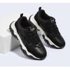 imageLUCKY STEP Womens Chunky Sneakers Fashion Platform Retro Tennis Casual Classic Cute Dad AntiSlip Stylish Walking Sport ShoesBlack