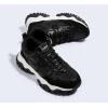imageLUCKY STEP Womens Chunky Sneakers Fashion Platform Retro Tennis Casual Classic Cute Dad AntiSlip Stylish Walking Sport ShoesBlack