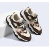 imageLUCKY STEP Womens Chunky Sneakers Fashion Platform Retro Tennis Casual Classic Cute Dad AntiSlip Stylish Walking Sport ShoesBrown Multi