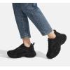 imageLUCKY STEP Rhinestone Chunky Sneakers for Women Fashion Platform Sparkly Dad Casual Shoes Lightweight Tennis Walking Sport FootwearBlack