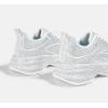 imageLUCKY STEP Rhinestone Chunky Sneakers for Women Fashion Platform Sparkly Dad Casual Shoes Lightweight Tennis Walking Sport FootwearWhite
