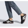 imageLUCKY STEP Women Classic Retro Gum Sole Fashion Sneakers Casual Tennis Skate Shoe Genuine Leather Walking Footwear Anti Slip TrainersBlack