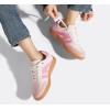 imageLUCKY STEP Women Classic Retro Gum Sole Fashion Sneakers Casual Tennis Skate Shoe Genuine Leather Walking Footwear Anti Slip TrainersPink