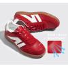 imageLUCKY STEP Women Classic Retro Gum Sole Fashion Sneakers Casual Tennis Skate Shoe Genuine Leather Walking Footwear Anti Slip TrainersRed