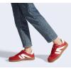 imageLUCKY STEP Women Classic Retro Gum Sole Fashion Sneakers Casual Tennis Skate Shoe Genuine Leather Walking Footwear Anti Slip TrainersRed