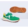 imageLUCKY STEP Womens Retro Fashion Casual Sneakers Colorblock Platform Classic Trendy Trainning AntiSlip Tennis Travel Walking ShoesGreen