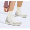 imageLUCKY STEP Womens Retro Fashion Casual Sneakers Colorblock Platform Classic Trendy Trainning AntiSlip Tennis Travel Walking ShoesWhiteSilver