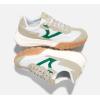 imageLUCKY STEP Womens Platform Tennis Walking Shoe Retro Chunky Casual Breathable Durable Deluxe Fashion Skate SneakerBeigeGreen