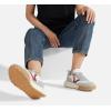 imageLUCKY STEP Womens Platform Tennis Walking Shoe Retro Chunky Casual Breathable Durable Deluxe Fashion Skate SneakerGreyRed