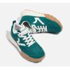 imageLUCKY STEP Womens Platform Tennis Walking Shoe Retro Chunky Casual Breathable Durable Deluxe Fashion Skate SneakerTurquoise Green
