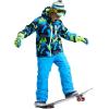imageBoys Ski Jacket and Pants Snow Insulated Suit Windproof ampamp WaterproofBlue