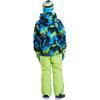 imageBoys Ski Jacket and Pants Snow Insulated Suit Windproof ampamp WaterproofGreen