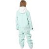 imageGS SNOWING Boys Girls Snowsuit One Piece Ski Suit Waterproof Snowboard Overalls Jumpsuits for WinterGreen