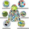 imageGS SNOWING Boys Ski Jackets and Pants Set Insulated Waterproof Windproof Snowsuit Winter Warm Hooded Coat01green