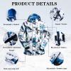 imageGS SNOWING Mens Winter Windproof Waterproof Snowsuit Snowboard Jacket and Ski Pants for Snow Sport02light Blue