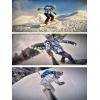imageGS SNOWING Mens Winter Windproof Waterproof Snowsuit Snowboard Jacket and Ski Pants for Snow Sport02light Blue