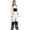 imageGS SNOWING Women and Men Ski Pants Snow Overalls Waterproof Snowboard Insulated Bibs for Couple852beige