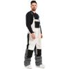 imageGS SNOWING Women and Men Ski Pants Snow Overalls Waterproof Snowboard Insulated Bibs for Couple852beige