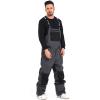 imageGS SNOWING Women and Men Ski Pants Snow Overalls Waterproof Snowboard Insulated Bibs for Couple855grey