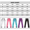 imageGS SNOWING Womens Insulated Snow Pants Waterproof Windproof Snowboard Ski Bibs with Detachable SuspendersBlue