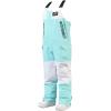 imageGS SNOWING Womens Snow Bibs Ski Pants Waterproof Windproof Insulated Ripstop Snowboarding Overalls for Winter SportIce Blue