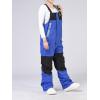 imageGS SNOWING Womens Snow Bibs Ski Pants Waterproof Windproof Insulated Ripstop Snowboarding Overalls for Winter SportRoyal Blue