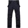 imageMens and Womens Insulated Ski Snow Pants Waterproof Windproof Snowboard Suspender Orange XL