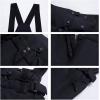 imageMens and Womens Insulated Ski Snow Pants Waterproof Windproof Snowboard Suspender Orange XL