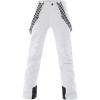 imageGS SNOWING Womens Insulated Snow Pants Waterproof Windproof Snowboard Ski Bibs with Detachable SuspendersWhite