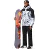 imageGS SNOWING Mens Jacket and Pants Set Insulated Waterproof Waterproof Snowboard Snowsuits for Snow Sport01huablack