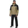 imageGS SNOWING Mens Jacket and Pants Set Insulated Waterproof Waterproof Snowboard Snowsuits for Snow Sport01kkblack