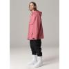 imageGS SNOWING Women and Men Pullover Hooded Insulated Ski Jacket Windproof Winter Warm Snow Coat for CoupleBean Red