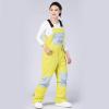 imageGS SNOWING Womens Snow Bibs Waterproof Insulated Snowboard Overalls Winter Warm Ski PantsYellow