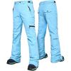 imageGS SNOWING Womens Winter Insulated Snow Pants Waterproof Windproof Ski Snowboard Pant for OutdoorBlue