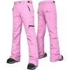 imageGS SNOWING Womens Winter Insulated Snow Pants Waterproof Windproof Ski Snowboard Pant for OutdoorPurple