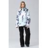 imageGS SNOWING Womens Winter Insulated Snow Pants Waterproof Windproof Ski Snowboard Pant for OutdoorWhite
