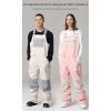imageWomens Ski Pants Waterproof Insulated Snow Bibs Overalls